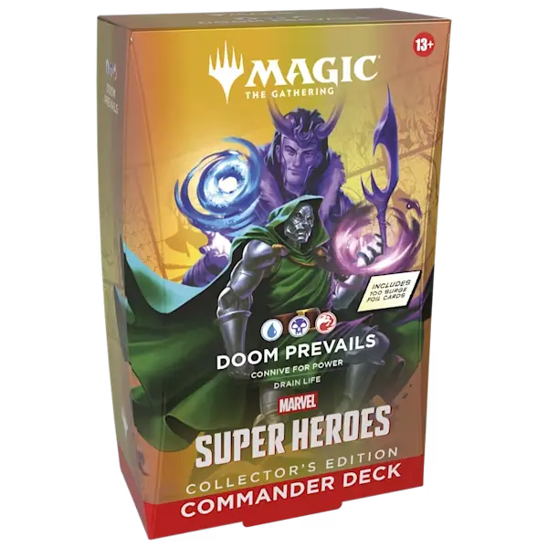 Magic The Gathering Marvel Super Heroes Commander Deck Collectors Edition Doom Prevails | Specialerbjudande