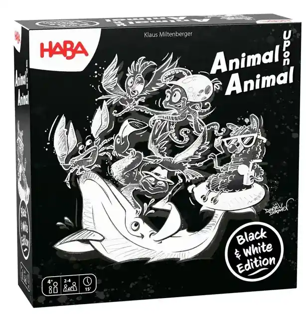 Lägg i varukorg - Animal Upon Animal – Black & White Edition