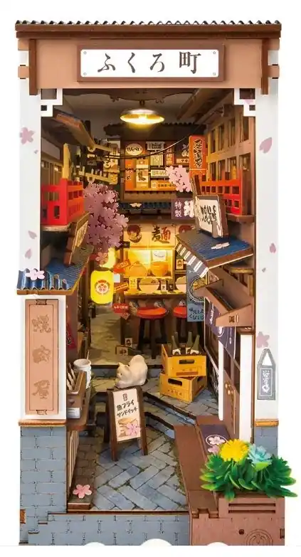 Sakura Wine Alley - Book Nook Kit - Rolife | Efterfrågad