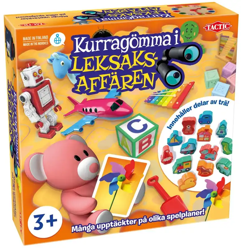 Kurragömma i Leksaksaffären - Nytt i sortimentet