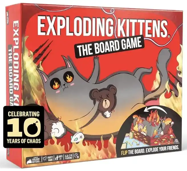 Exploding Kittens The Board Game (Svensk Utgåva) - Handla säkert