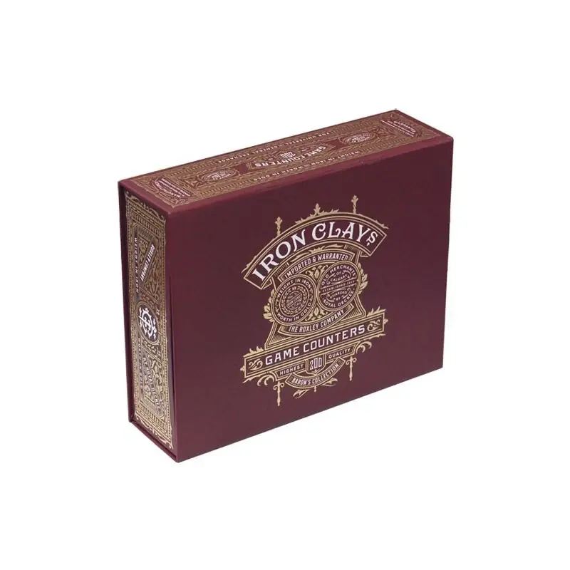 Iron Clays 200 Printed Box with Chips (for Brass etc) | Superpris