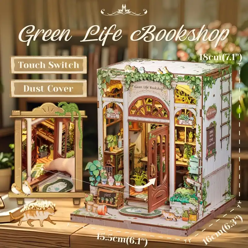 Outlet | Green Life Bookshop - Book Nook Kit - CuteBee