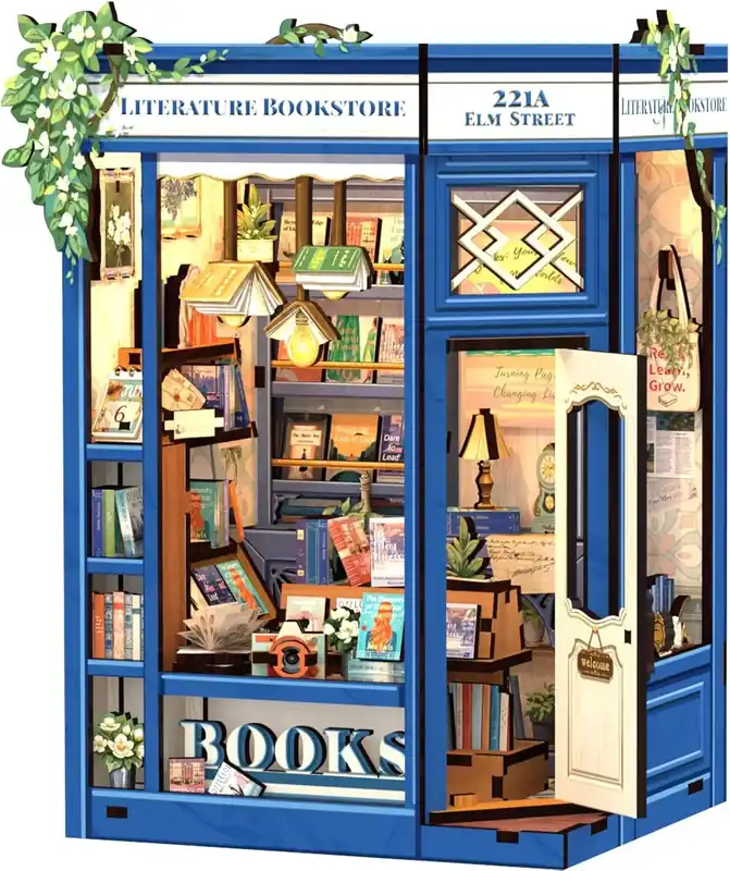 Literature Bookstore - Book Nook Kit - CuteBee - Handla online