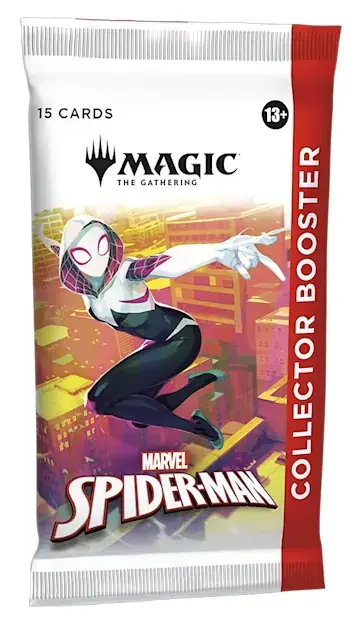 Marvels Spider Man Collector Booster Magic The Gathering - Nytt i webbutiken