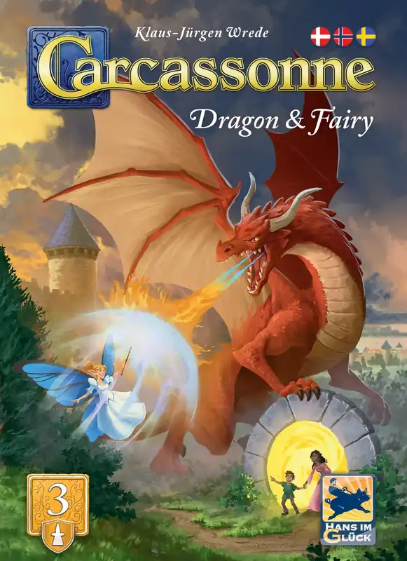 Carcassonne 3.0 - Expansion 3 Dragon & Fairy (sv) - Försäljningssuccé