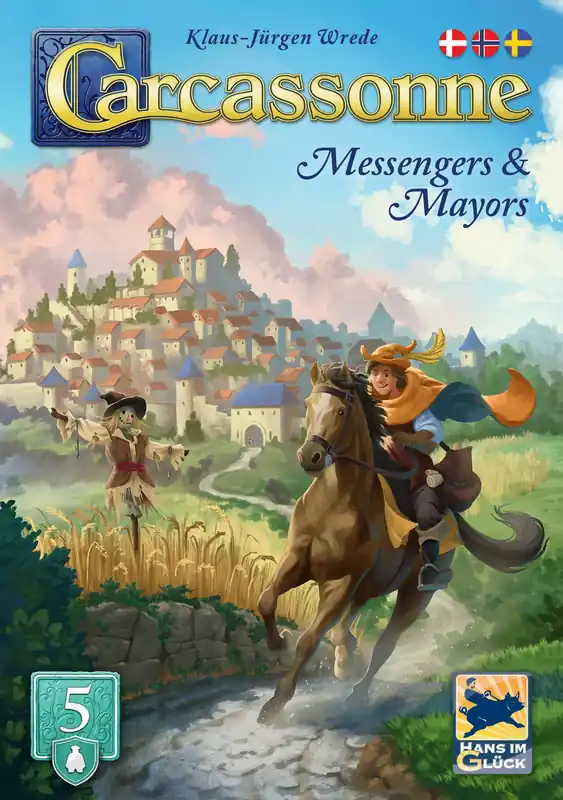 Carcassonne 30 Expansion 5 Messengers Mayors Sv Carcassonne | Endast ett fåtal kvar
