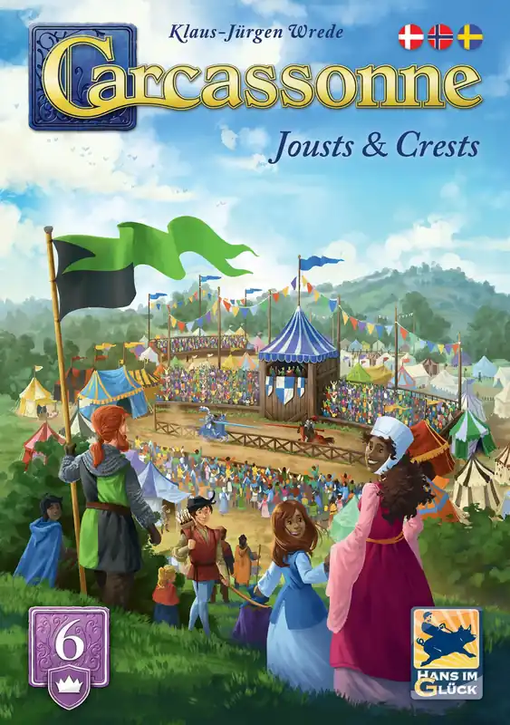 Reapris | Carcassonne 30 Expansion 6 Jousts Crests Sv Carcassonne