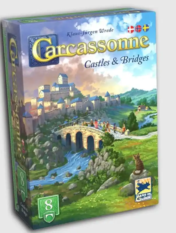 Extra bra pris | Carcassonne 30 Expansion 8 Castles Bridges Sv Carcassonne