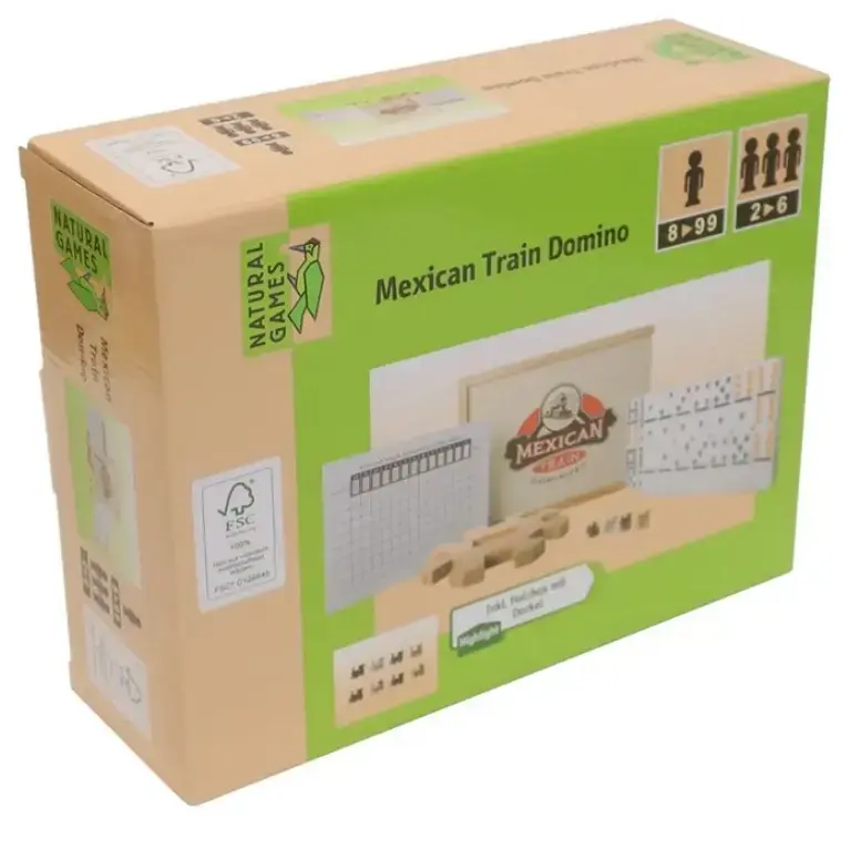 Extra rabatt - Mexican Train Domino Wood
