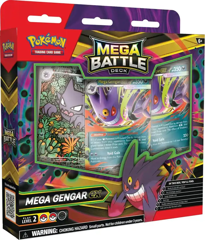 Nyinkommet | Pokémon TCG Mega Battle Deck - Mega Gengar ex