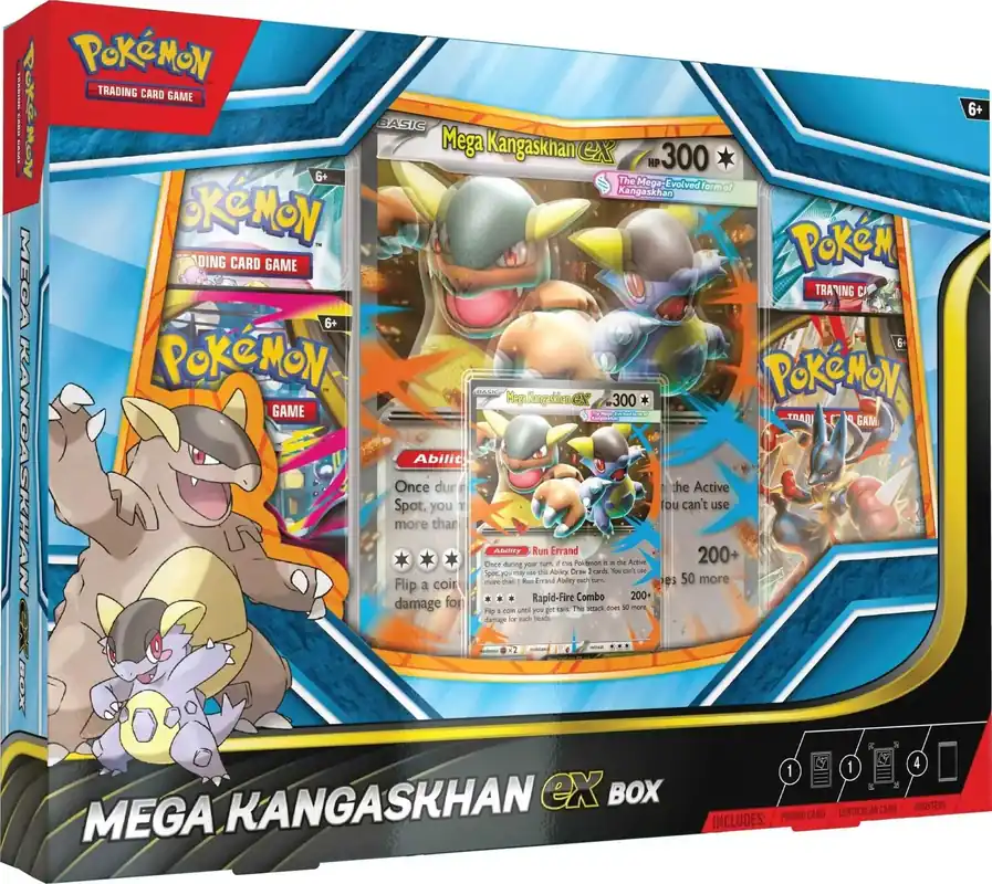 Kan beställas | Pokémon TCG - Mega Kangaskhan ex Box (Max 1 per kund)