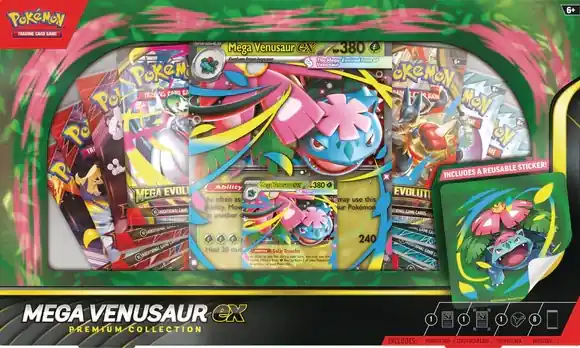 Pokémon TCG - Mega Venusaur ex Premium Collection Box | Sista chansen