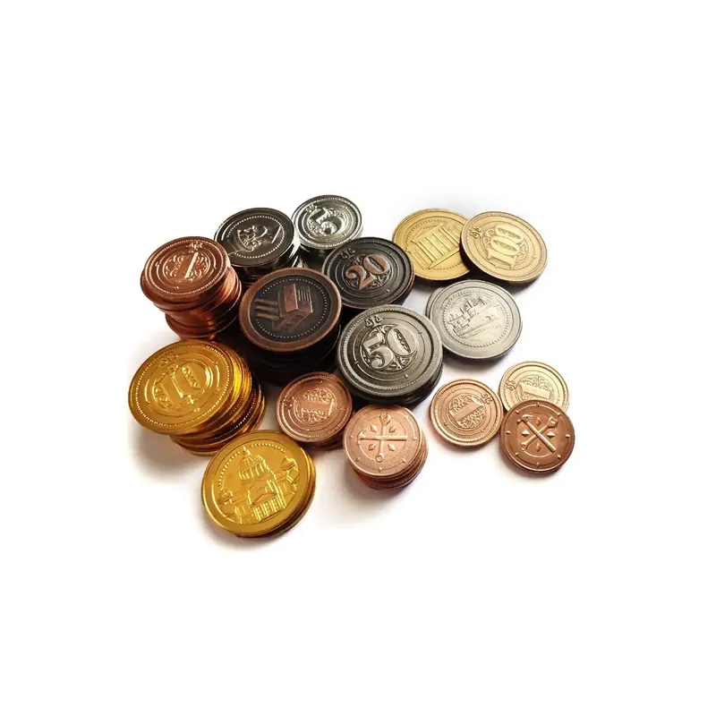 Kan beställas online | 85 Deluxe Metal Coins (Hegemony etc)