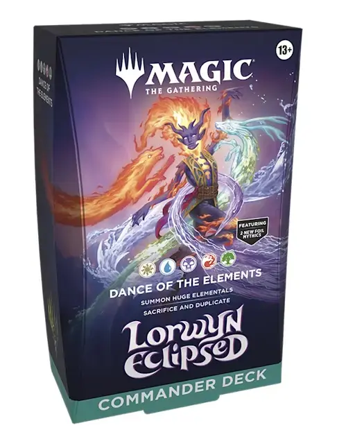 Väl omtyckt - Magic The Gathering Lorwyn Eclipsed Commander Deck Dance of the Elements