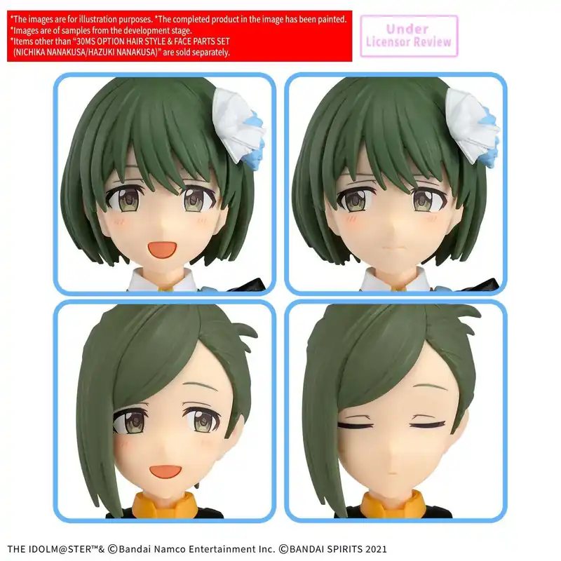 30MS Optional Hair Style & Face Parts Set Nichika Nanakusa/Hazuki Nanakusa | Kanonerbjudande