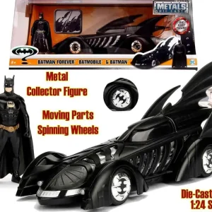 Beställ idag | Batman Forever - Batmobile med Batman - 1 24 Die-Cast Modell