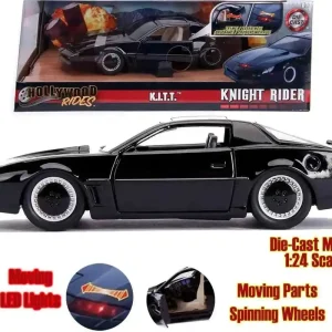 Favorit | Knight Rider Kitt 1982 Pontiac Firebird Trans Am Lampor 1/24 Metallgjuten Modell