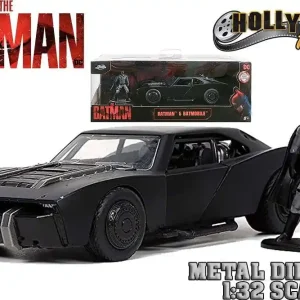 Kanonerbjudande - Batman 2022 - Batmobile med Batman - 1 32 Die-Cast Modell
