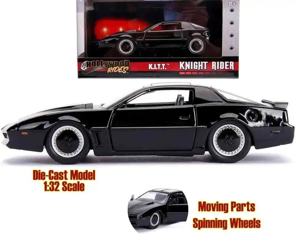 Knight Rider Kitt 1982 Pontiac Firebird Trans Am 1/32 Metallmodell i Die-cast - Fyndpris
