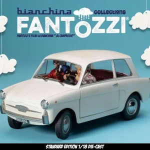 Favorit hos kunderna | Fantozzi e filini la bianchina al campeggio 1/18 die-cast standard edition