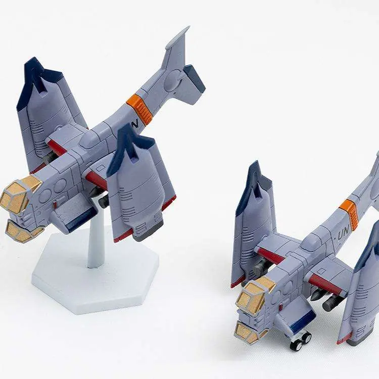 Evangelion UNAF Close Air Support VTOL Aircraft YAGR-3B 1/350 modellkit - Rabatt