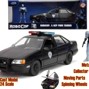Robocop 1986 - 1986 Ford Taurus med Robocop - 1 24 Die-Cast Modell - Väl omtyckt