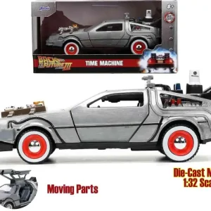 Bara denna vecka | Back to the Future Part 3 - 1982 DeLorean DMC-12 - 1 32 Die-Cast Modell