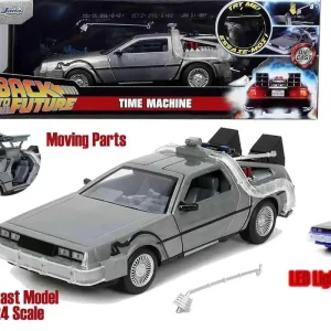 Kampanjen går snart ut | Back to the Future Part 1 - 1982 DeLorean DMC-12 1 24 Die-Cast Model