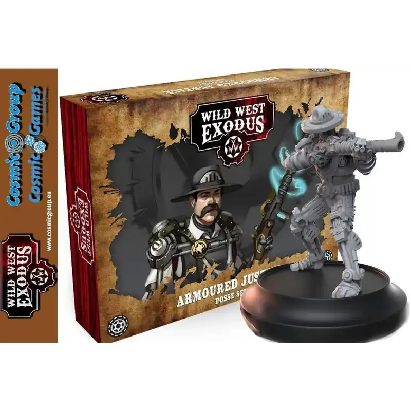 WWE Armoured Justice Posse - Morgan Earp Miniatures Set | Sista dagarna