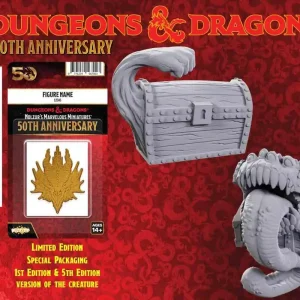 Dungeons & Dragons - Nolzur‘s Marvelous Miniatures 50-årsjubileum | Mycket efterfrågad