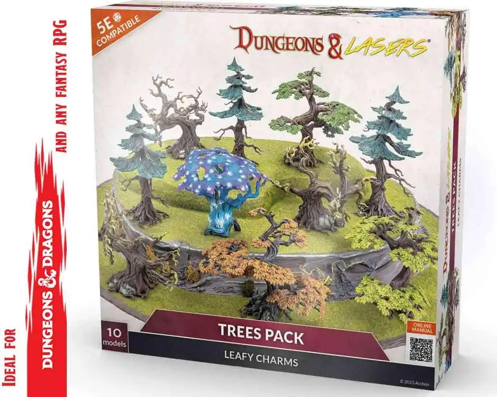 Dungeons & Lasers - Trädpaket | Försäljningssuccé