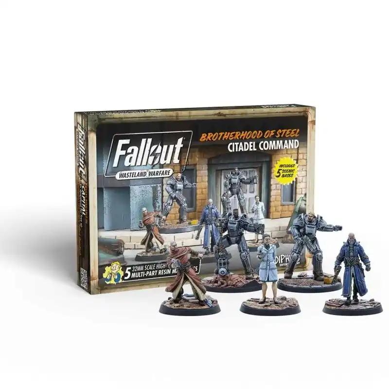 Fallout Wasteland Brotherhood of Steel Citadel Command Figur - Erbjudande