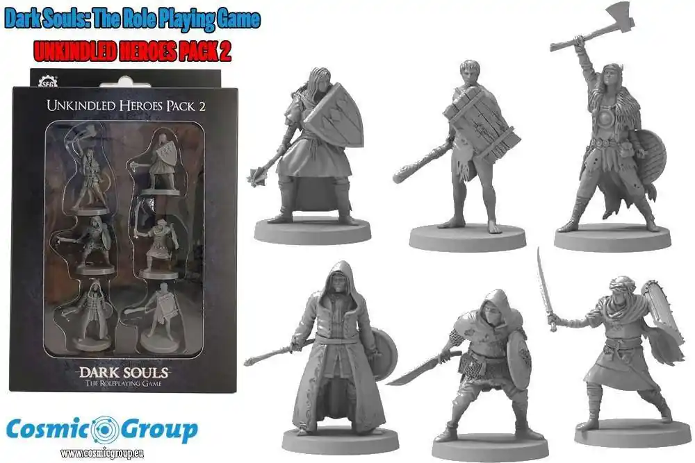 Dark Souls RPG Mini Unkindled Heroes Pack 2 - Snart slut
