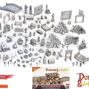 Dungeons & Lasers Fantasy Props Miniature Pack | Reapris