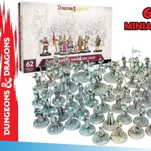 Snabb leverans | Dungeons & Laserstownsfolk Miniature Pack - Bygg Din Egen Hjälte