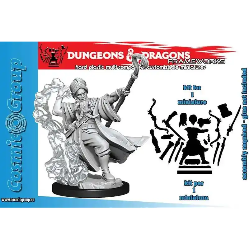 D&d Frameworks - Manlig Trollkarl - Klar att skickas