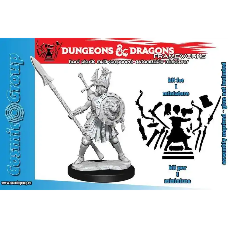 Endast denna vecka - D&d frameworks - kvinnlig mänsklig krigare
