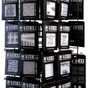 Espositore Hobby Stencil TEX301 Full - Perfekt för Kreativa Projekt - Väl omtyckt