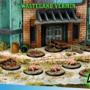 Under begränsad tid - Fww Wasteland Vermin - Samlarfigur med Detaljerad Design