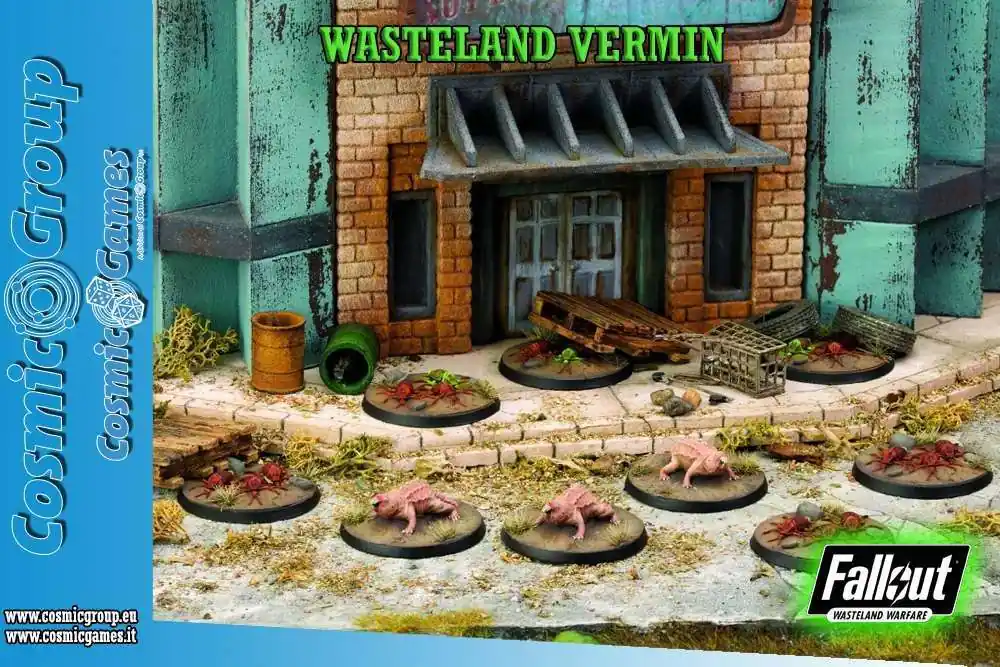 Under begränsad tid - Fww Wasteland Vermin - Samlarfigur med Detaljerad Design