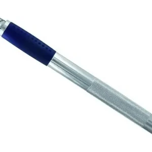 Prissänkt - Deluxe Modellkniv Nr.1 – Aluminium Soft Grip med 11 Blad för Precisionsskärning och Detaljarbete