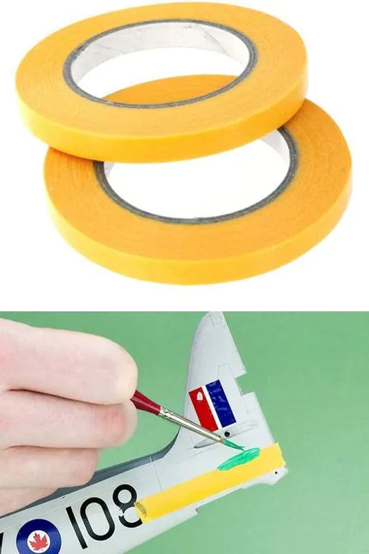 Försäljningssuccé - Maskeringstejp 6mmx18m - Tvillingpaket