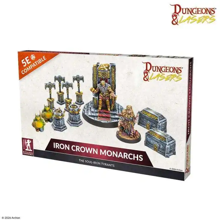 Dungeons & Lasers Järnkronans Monarker - Specialpris