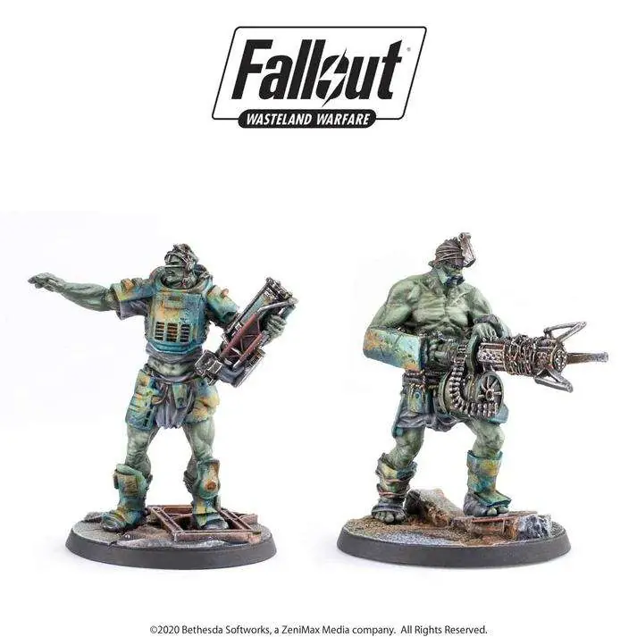 Fallout Wasteland Warfare Super Mutants Overlord Och Fist - Precis inkommet