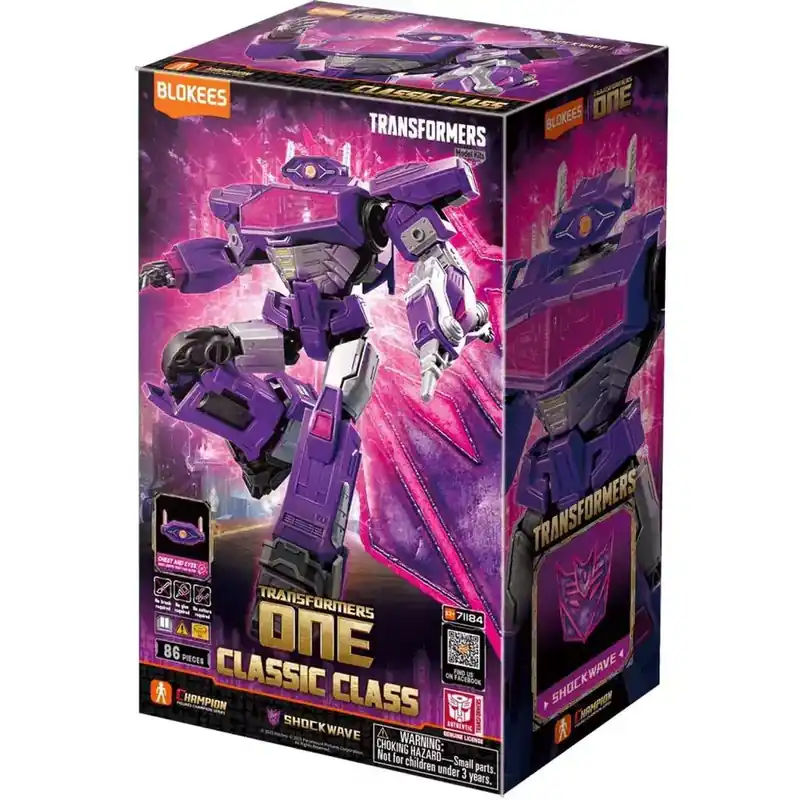 TRANSFORMERS Shockwave Movie 8 Classic Class 18 modellkit - Sänkt pris