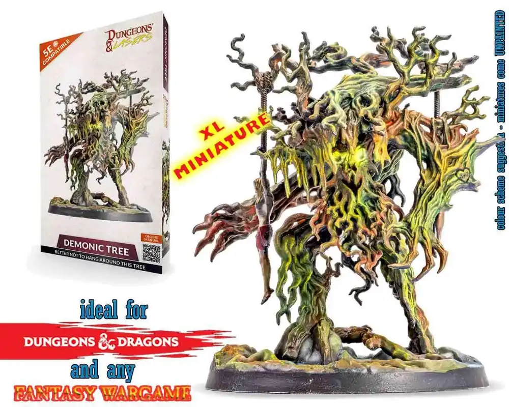 Dungeons & Lasers - Demonisk Träd Figur | Kundernas favorit