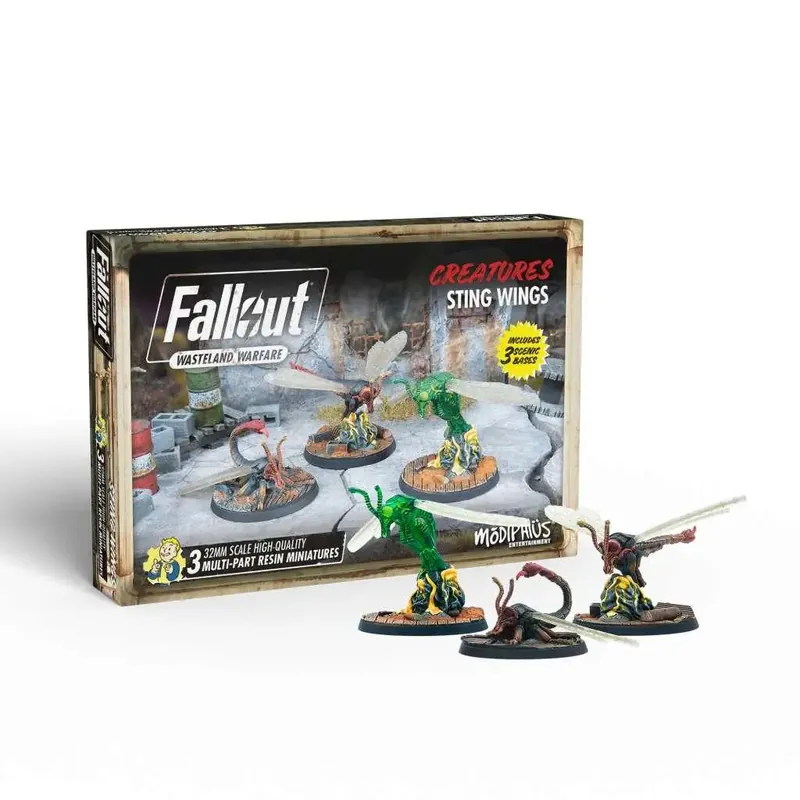 Finns att beställa | Fallout WW Kreaturer Stingwings Figur