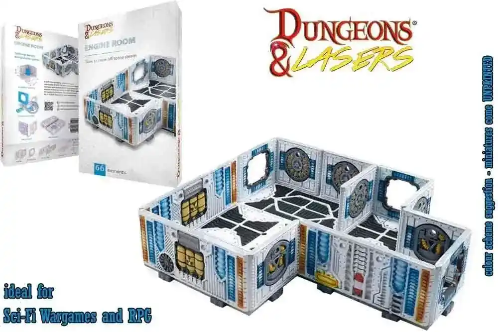 Spara nu - Dungeon & Lasers – Maskinrum