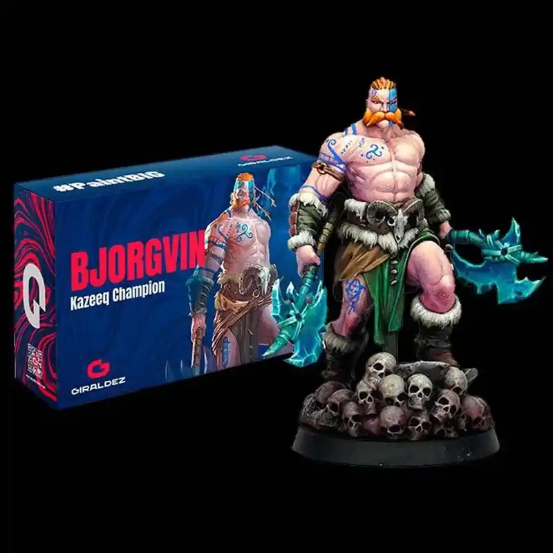 Fynd | AG Miniatures Bjorvin The Barbarian 32mm